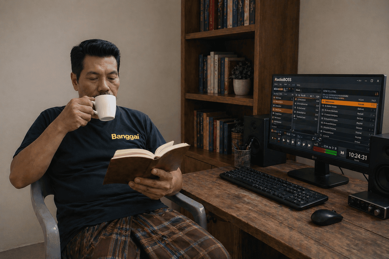 ‎Mas Rasto, Menyemai Literasi dalam Sunyi Bukit Halimun